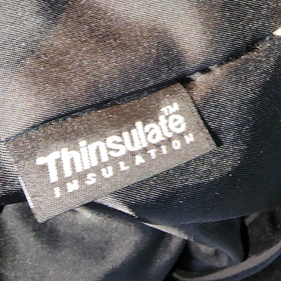 L.L Bean Coat Black Trench Coat - Picture 9 of 9